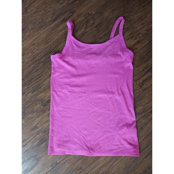 Women's Shirt NOBO Brand Pink Tank Top with Spaghetti Strap Size Medium 7-9 - Picture 1 of 3